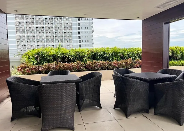Aesthetic Crest Balcony Loft - Breeze Near Moa * Manila